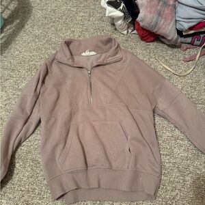 Pink Rose Dusty Pink Hoodie Jacket